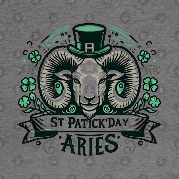 Astrology for Aries Birthday on St. Patrick's Day by click2print